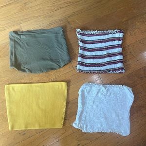 Set of 4 Halter-Tops. Clean/Good Condition. Smoke & Pet Free Home.